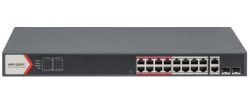SWITCH POE DS-3E1318P-EI(B) 16-PORTU SFP Hikvision
