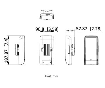 BEZVADU WI-FI TILTS DS-3WF3000S-EI-5AC/P 5&nbsp;GHz Hikvision