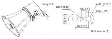 TĪKLA SIGNĀLTAURE DS-QAZ1307G1T-E(C) 7&nbsp;W IP67 Hikvision