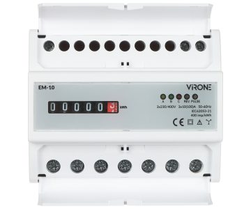 ELEKTROENERĢIJAS SKAITĪTĀJS EM-10 TRĪSFĀŽU, ANALOGS