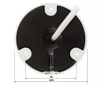 IP KAMERA F3D-PV-0280B Wi-Fi 6, aktyvios atgrasymo funkcijos - 3 Mpx 2.8 mm DAHUA