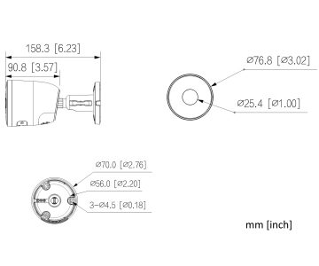 IP KAMERA F5D-PV-0280B Wi-Fi 6, Active Deterrence - 5 Mpx 2.8 mm DAHUA IP KAMERA F5D-PV-0280B Wi-Fi 6, Active Deterrence - 5 Mpx 2.8 mm DAHUA