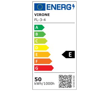 LED APGAISMOJUMS AR KUSTĪBAS SENSORU FL/R-3 VIRONE