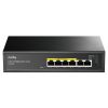 SWITCH POE FS1006P 4-PORTU CUDY