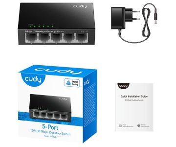 SWITCH   FS105 5-PORTU CUDY