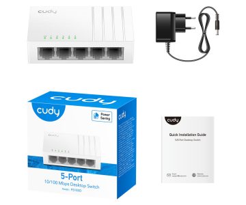 SWITCH   FS105D 5-PORTU CUDY