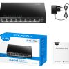 SWITCH   FS108 8-PORTU CUDY