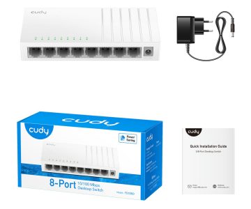 SWITCH   FS108D 8-PORTU CUDY
