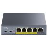 SWITCH POE GS1005P 4-PORTU CUDY