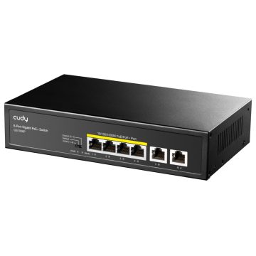 SWITCH POE GS1006P 4-PORTU CUDYSWITCH POE GS1006P 4-PORTU CUDY