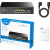 SWITCH POE GS1006P 4-PORTU CUDY
