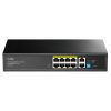 SWITCH POE GS1010PE 8-PORTU CUDY