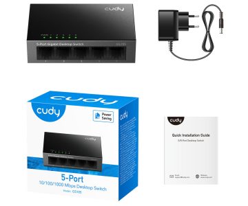 SWITCH   GS105 5-PORTU CUDY