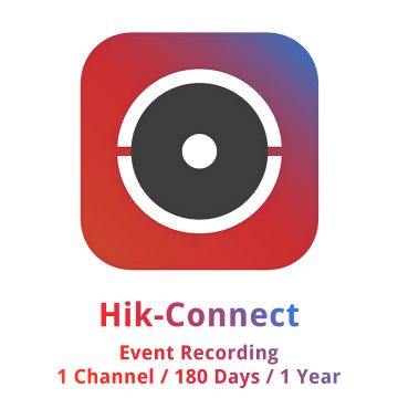 PROGRAMMATŪRAS LICENCE HC-EVENTRECORDING/180DAY/1CH/1Y Hikvision