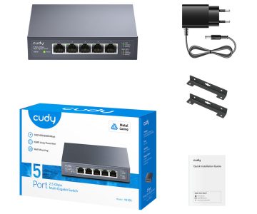 SWITCH   HS105 5-PORTU CUDY