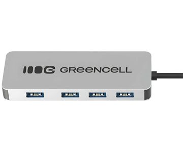 HUB USB 3.0 IESLĒGŠANAS HUB-GC-A4A - USB-A Greencell