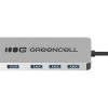 HUB USB 3.0 IESLĒGŠANAS HUB-GC-C4A - USB-C Greencell