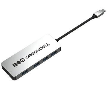 HUB USB 3.0 IESLĒGŠANAS HUB-GC-C4A - USB-C Greencell