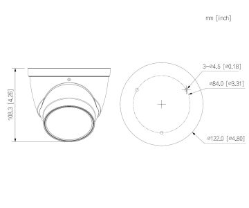 IP KAMERA IPC-HDW2249T-ZS-IL-27135 Smart Dual Light WizSense - 1080p 2.7 ... 13.5 mm - MOTOZOOM DAHUA