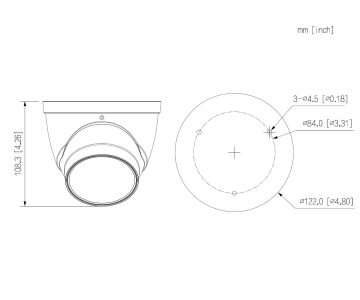 IP KAMERA IPC-HDW3649T-ZS-IL-27135-BLACK Smart Dual Light AcuPick WizSense - 6 Mpx 2.7 ... 13.5 mm - MOTOZOOM DAHUA