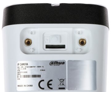 IP KAMERA IPC-HFW1539DTK1-SAW-IL-0280B Wi-Fi 6 Smart Dual Light - 5 Mpx 2.8 mm DAHUA IP KAMERA IPC-HFW1539DTK1-SAW-IL-0280B Wi-Fi 6 Smart Dual Light - 5 Mpx 2.8 mm DAHUA