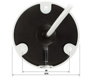 IP KAMERA IPC-HFW2449TL-S-LED-0600B-PRO WizSense WizColor - 4 Mpx 6 mm DAHUA