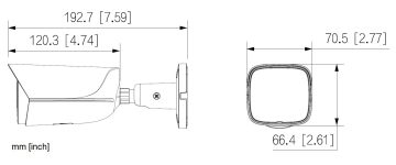 IP KAMERA IPC-HFW3849E-AS-IL-0280B Smart Dual Light AcuPick WizSense - 8&nbsp;Mpx 4K UHD 2.8&nbsp;mm DAHUA