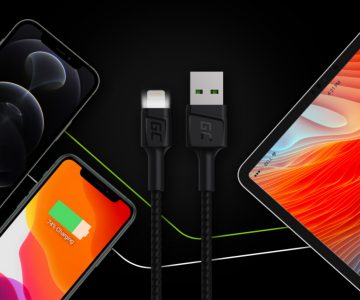 КАБЕЛЬ KABGC05 USB-A/LIGHTNING Ray 1,2 м Green Cell