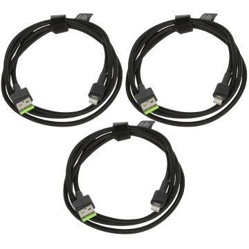 KABEĻU KOMPLEKTS KABGCSET05 Ray 3 x 1.2 m Green CellKABEĻU KOMPLEKTS KABGCSET05 Ray 3 x 1.2 m Green Cell