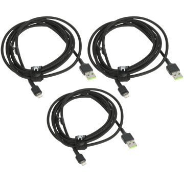 KABEĻU KOMPLEKTS KABGCSET06 Ray 3 x 2.0 m Green CellKABEĻU KOMPLEKTS KABGCSET06 Ray 3 x 2.0 m Green Cell