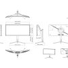 ŽAIDIMŲ MONITORIUS LM30-E330CA 30" DAHUA
