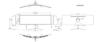 SPĒLMAŅU MONITORS LM49-EW410CA DQHD 49&nbsp;" DAHUA