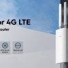 PIEKĻUVES PUNKTS 4G LTE +ROUTER LT500 OUTDOOR 2.4 GHz, 5 GHz 867 Mbps + 300 Mbps CUDY