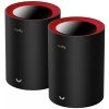 WI-FI MĀJAS SISTĒMA MESH M3000(2-PACK)-BLACK Wi-Fi 6 2.4&nbsp;GHz, 5&nbsp;GHz, 574&nbsp;Mbps + 2402&nbsp;Mbps CUDY