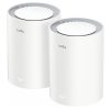 WI-FI MĀJAS SISTĒMA MESH M3000(2-PACK) Wi-Fi 6 2.4 GHz, 5 GHz, 574 Mbps + 2402 Mbps CUDY