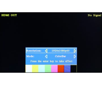 AHD, HD-CVI, HD-TVI, PAL MONITORS MS-ACT50-4K-V2 5 "