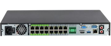 IP REJESTRATORS NVR5216-16P-EI2 16 KANĀLI, 16 PoE WizSense DAHUA