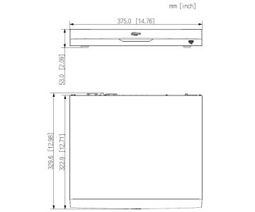 IP REJESTRATORS NVR5232-8P-EI2 32 KANĀLI, 8 PoE WizSense DAHUA IP REJESTRATORS NVR5232-8P-EI2 32 KANĀLI, 8 PoE WizSense DAHUA