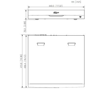 IP REJESTRATORS NVR5432-16HP-EI2 32 KANĀLI, 16 PoE WizSense DAHUA IP REJESTRATORS NVR5432-16HP-EI2 32 KANĀLI, 16 PoE WizSense DAHUA