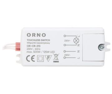 BEZKONTAKTA DIVPOLU SLĒDZIS OR-CR-279 AC 230V BEZKONTAKTA DIVPOLU SLĒDZIS OR-CR-279 AC 230V