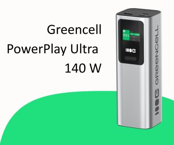 LĀDĒTĀJAKUMULATORS POWERPLAY ULTRA PBGC25UD 25200 mAh 140 W Green Cell