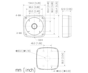 KAMERAS KRONŠTEINS PFA124 DAHUA