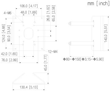 STABA STIPRINĀJUMS PFA156 DAHUA