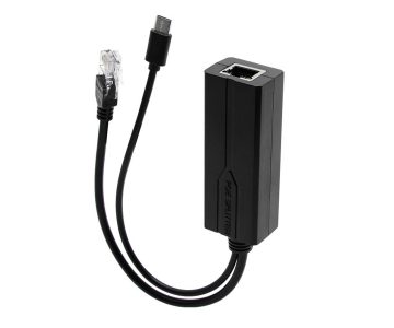 SPRIEGUMA STABILIZATORS 48V/5V POE-802.3AF/AT-1G-USB-C DELTA NETWORK