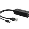 SPRIEGUMA STABILIZATORS 48V/5V POE-802.3AF/AT-1G-USB-C DELTA NETWORK