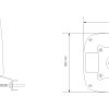 ANTENA PR1IC970 COMBO LTE Wi-Fi GPS Bluetooth Teltonika
