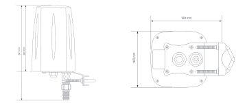 ANTENA PR1IC970 COMBO LTE Wi-Fi GPS Bluetooth Teltonika