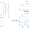 ANTENA PR1KC640 COMBO 5G GNSS Wi-Fi Teltonika
