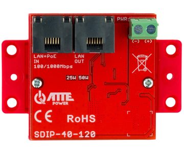 POE BAROŠANAS ADAPTERIS SDIP-40-120 ATTE