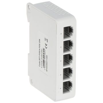 SWITCH POE / EXTENDER SPT-POE/4-POE-DIN 5-PORT DELTA NETWORK
